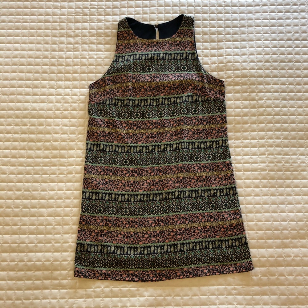 Entourage Floral Striped Dress